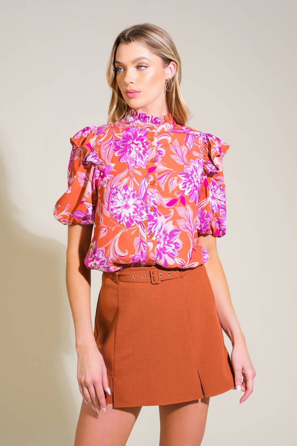 memories-in-focus-woven-top Flying Tomato-Sophia's StyleTOPS-1